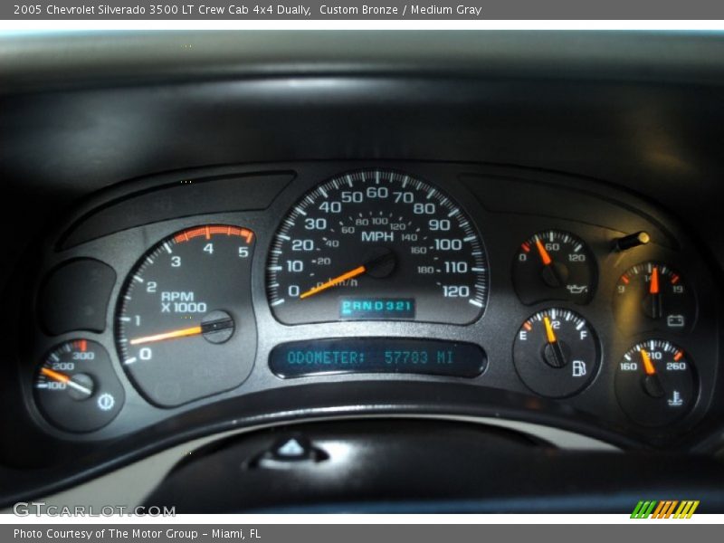  2005 Silverado 3500 LT Crew Cab 4x4 Dually LT Crew Cab 4x4 Dually Gauges