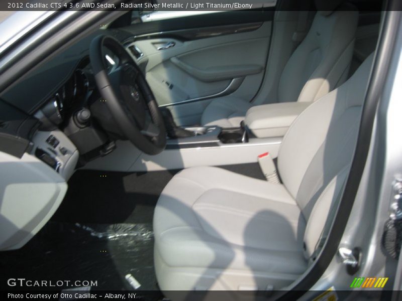 Radiant Silver Metallic / Light Titanium/Ebony 2012 Cadillac CTS 4 3.6 AWD Sedan