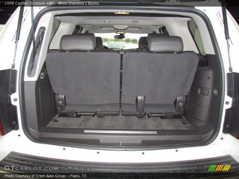 White Diamond / Ebony 2008 Cadillac Escalade AWD