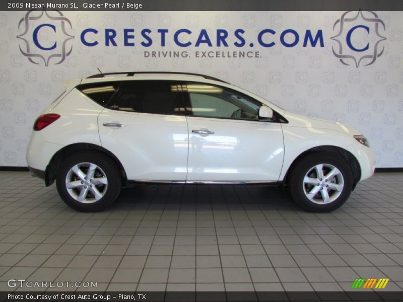 Glacier Pearl / Beige 2009 Nissan Murano SL