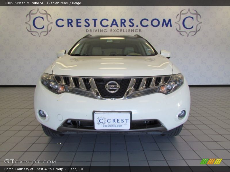 Glacier Pearl / Beige 2009 Nissan Murano SL