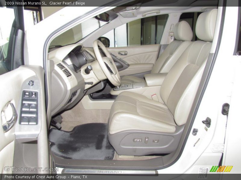 Glacier Pearl / Beige 2009 Nissan Murano SL