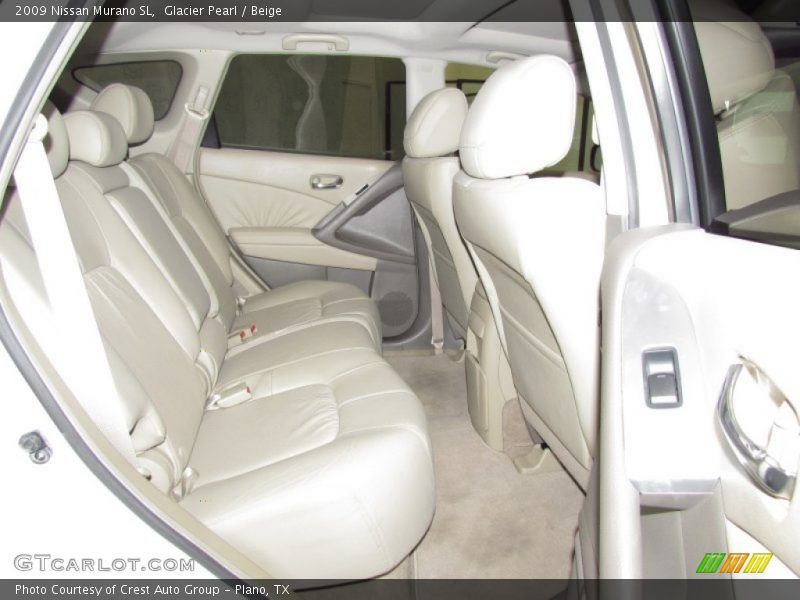 Glacier Pearl / Beige 2009 Nissan Murano SL
