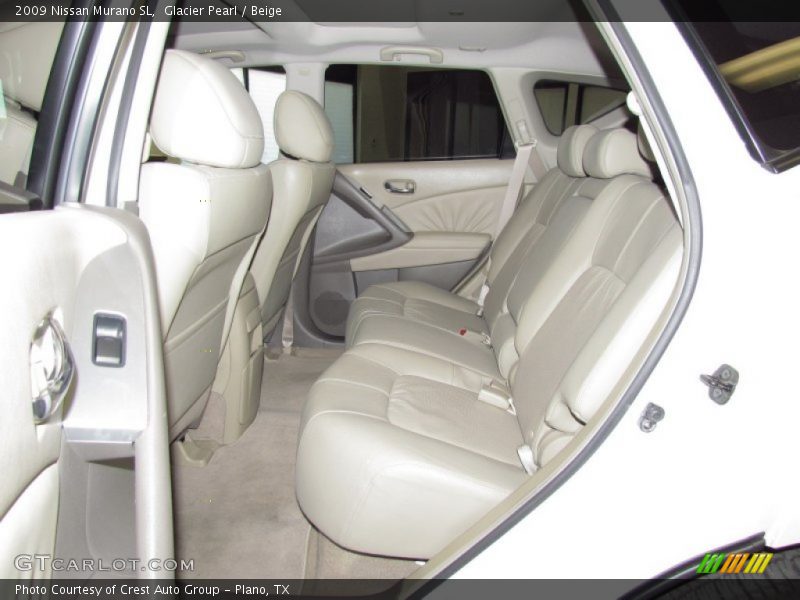Glacier Pearl / Beige 2009 Nissan Murano SL