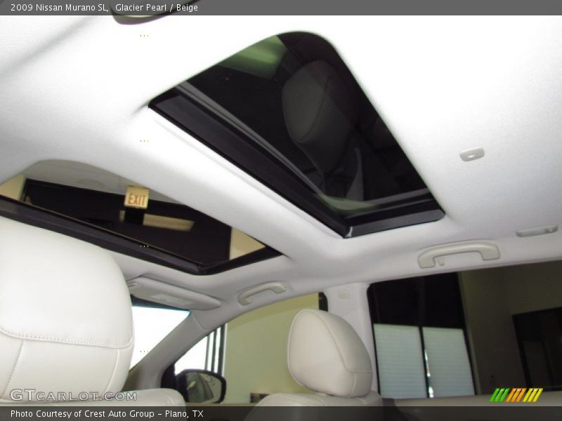 Glacier Pearl / Beige 2009 Nissan Murano SL