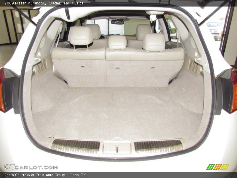 Glacier Pearl / Beige 2009 Nissan Murano SL