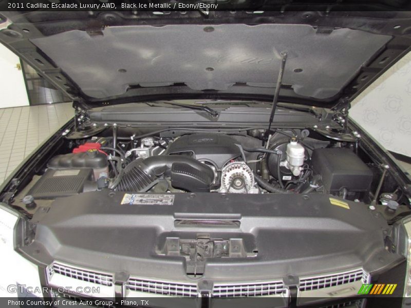 Black Ice Metallic / Ebony/Ebony 2011 Cadillac Escalade Luxury AWD