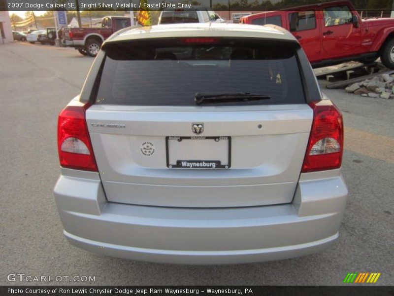 Bright Silver Metallic / Pastel Slate Gray 2007 Dodge Caliber SE