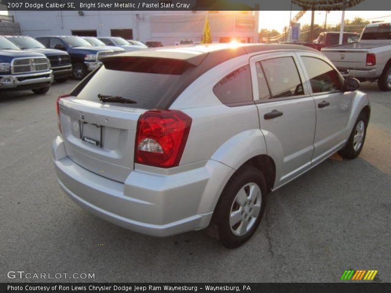Bright Silver Metallic / Pastel Slate Gray 2007 Dodge Caliber SE