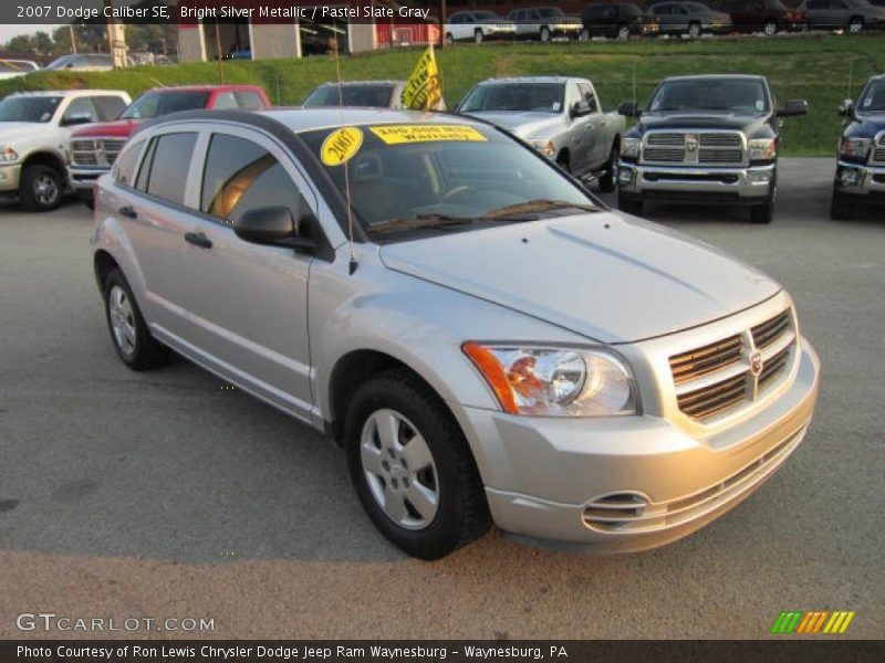 Bright Silver Metallic / Pastel Slate Gray 2007 Dodge Caliber SE
