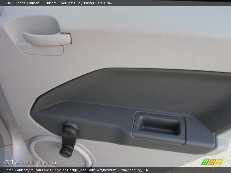 Bright Silver Metallic / Pastel Slate Gray 2007 Dodge Caliber SE