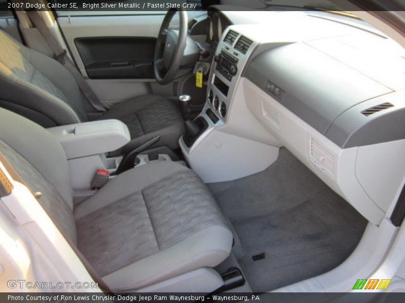 Bright Silver Metallic / Pastel Slate Gray 2007 Dodge Caliber SE