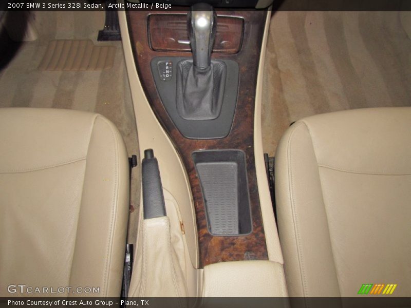 Arctic Metallic / Beige 2007 BMW 3 Series 328i Sedan