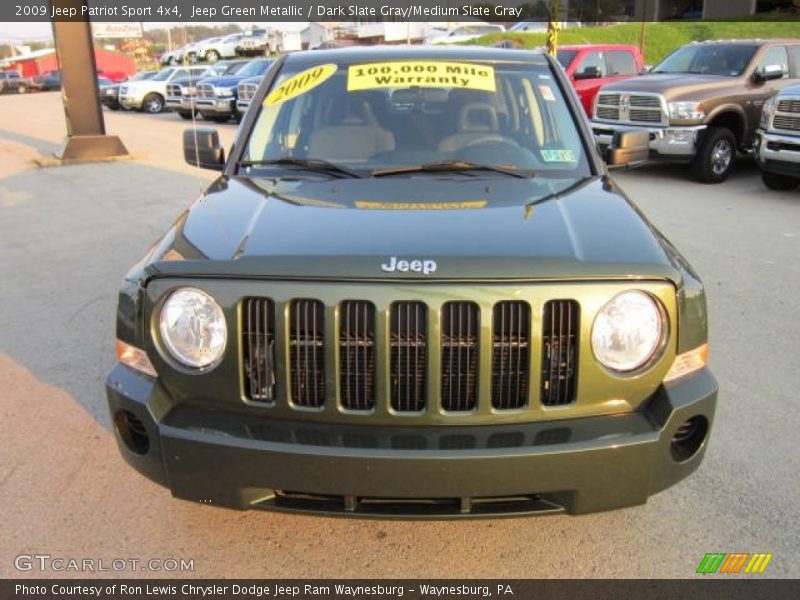 Jeep Green Metallic / Dark Slate Gray/Medium Slate Gray 2009 Jeep Patriot Sport 4x4