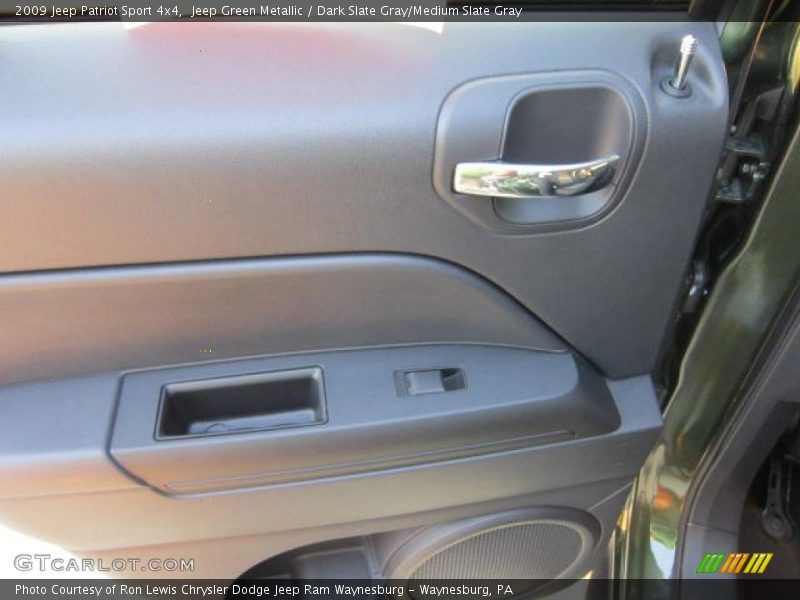 Jeep Green Metallic / Dark Slate Gray/Medium Slate Gray 2009 Jeep Patriot Sport 4x4