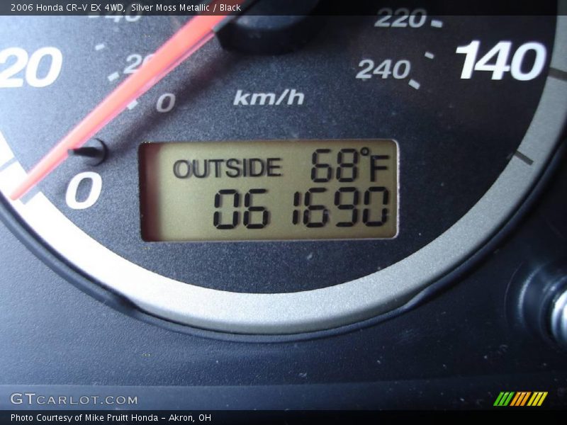 Silver Moss Metallic / Black 2006 Honda CR-V EX 4WD