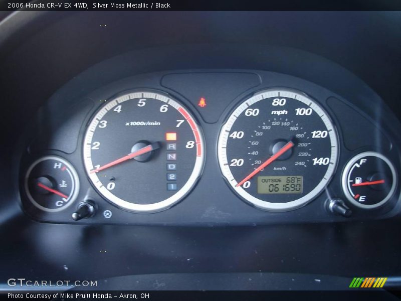 Silver Moss Metallic / Black 2006 Honda CR-V EX 4WD