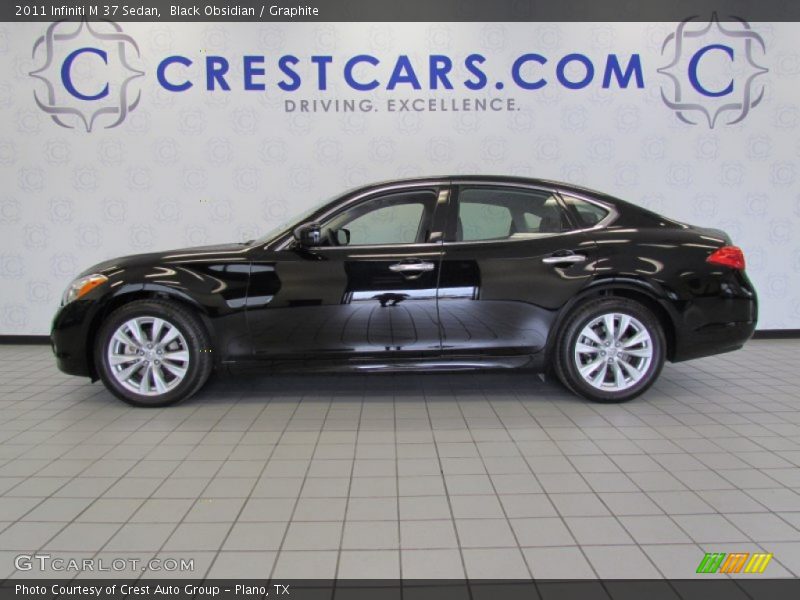 Black Obsidian / Graphite 2011 Infiniti M 37 Sedan