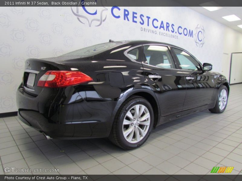 Black Obsidian / Graphite 2011 Infiniti M 37 Sedan