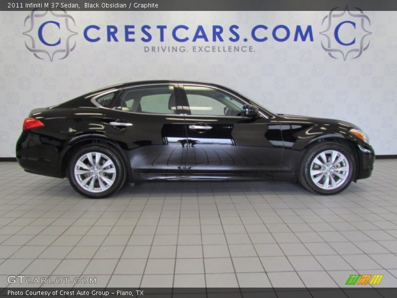 Black Obsidian / Graphite 2011 Infiniti M 37 Sedan