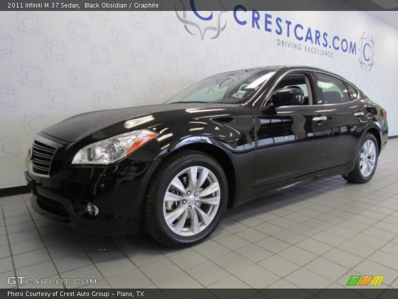 Black Obsidian / Graphite 2011 Infiniti M 37 Sedan