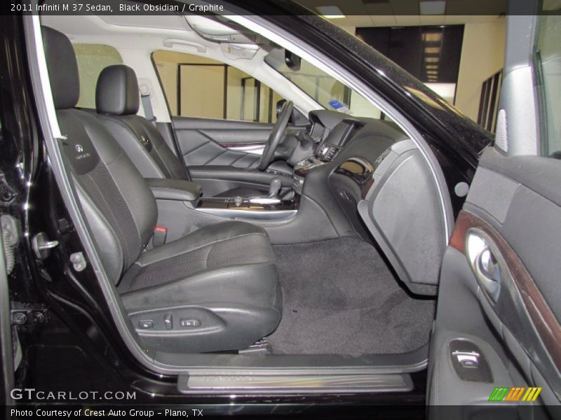 Black Obsidian / Graphite 2011 Infiniti M 37 Sedan