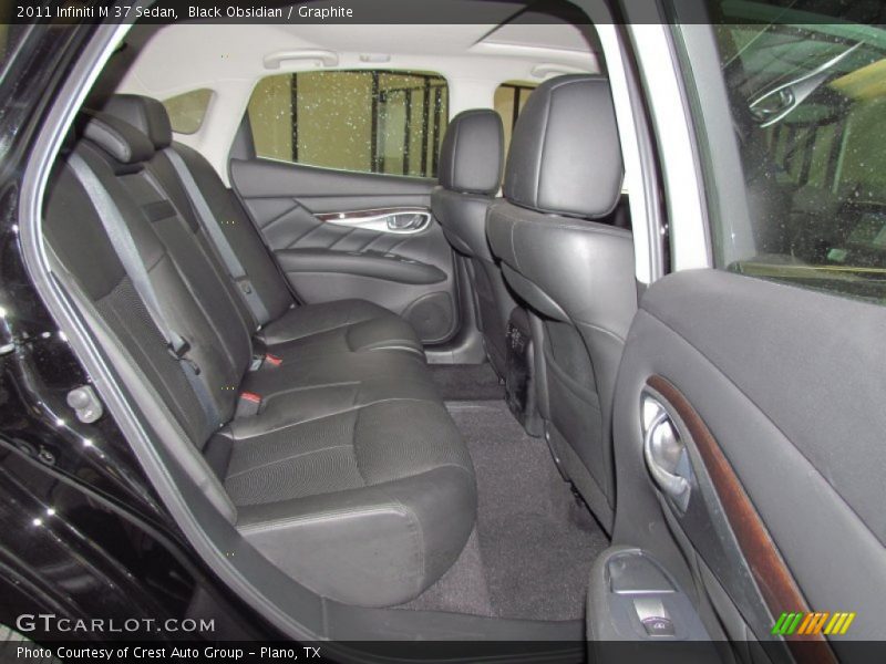 Black Obsidian / Graphite 2011 Infiniti M 37 Sedan