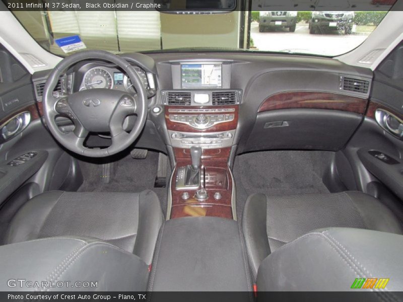 Black Obsidian / Graphite 2011 Infiniti M 37 Sedan