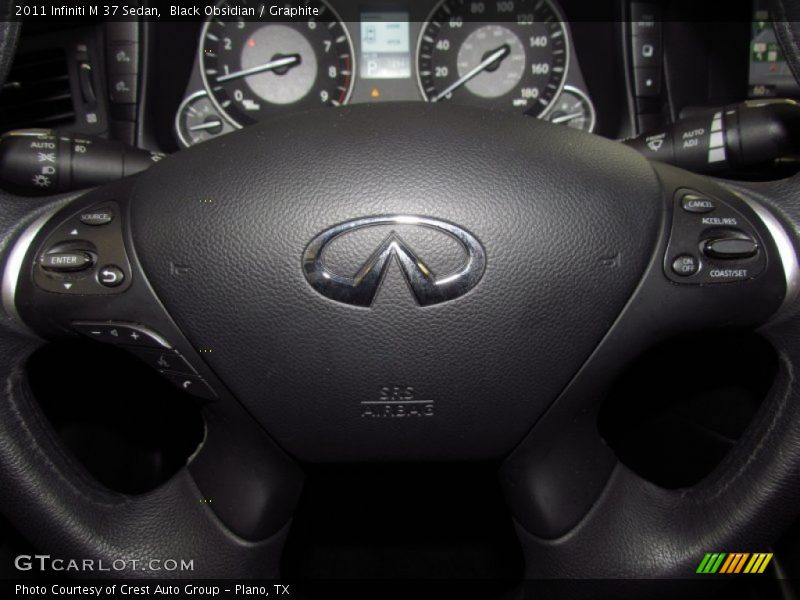 Black Obsidian / Graphite 2011 Infiniti M 37 Sedan