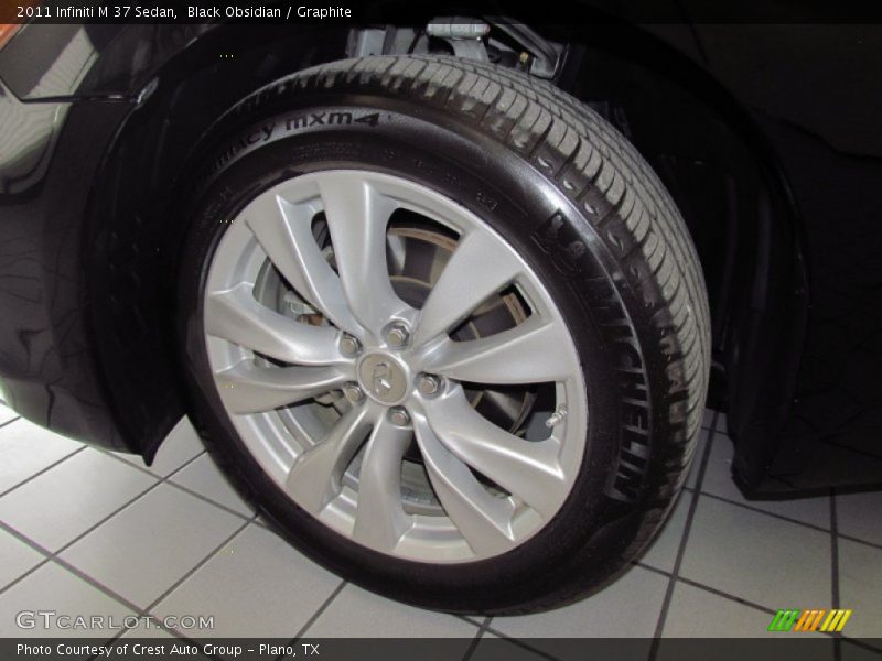 Black Obsidian / Graphite 2011 Infiniti M 37 Sedan