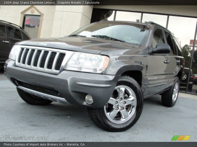 Graphite Metallic / Sandstone 2004 Jeep Grand Cherokee Limited