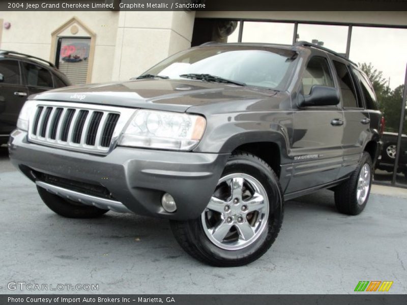 Graphite Metallic / Sandstone 2004 Jeep Grand Cherokee Limited