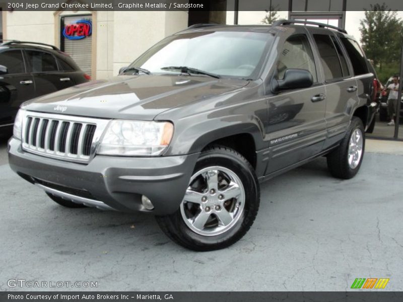 Graphite Metallic / Sandstone 2004 Jeep Grand Cherokee Limited