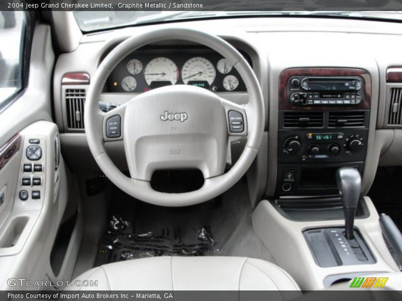  2004 Grand Cherokee Limited Sandstone Interior