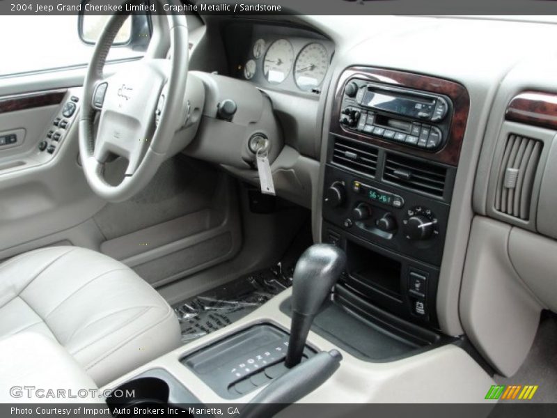 Graphite Metallic / Sandstone 2004 Jeep Grand Cherokee Limited