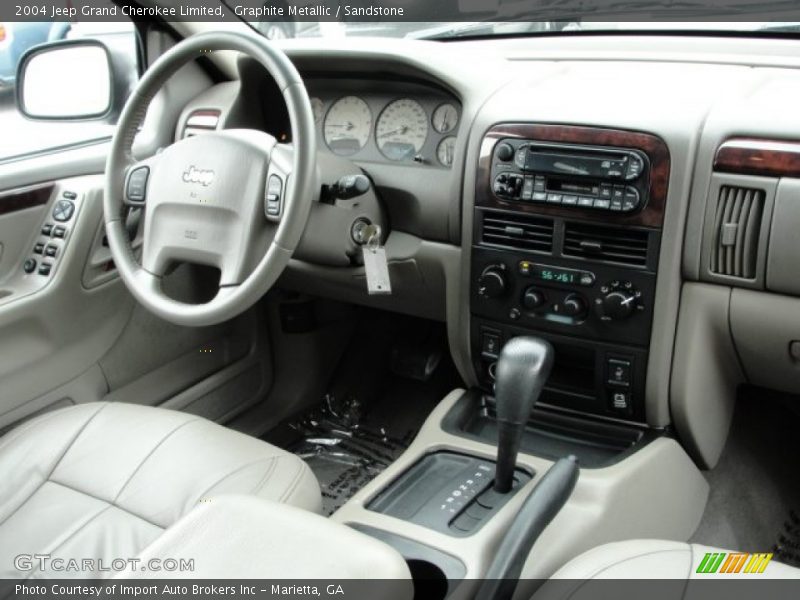  2004 Grand Cherokee Limited Sandstone Interior