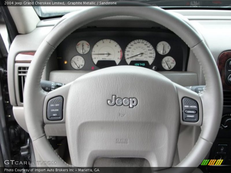  2004 Grand Cherokee Limited Steering Wheel