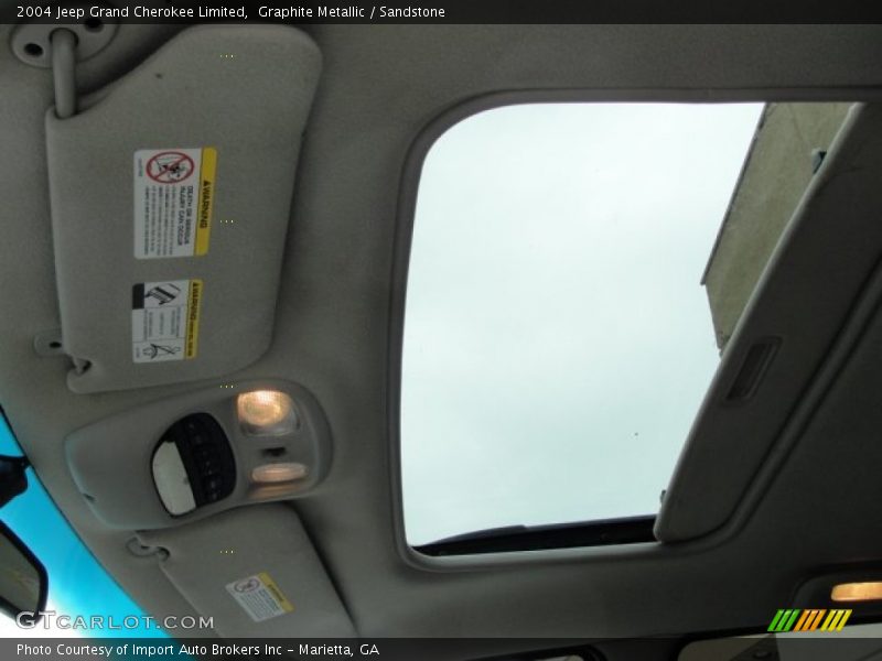 Graphite Metallic / Sandstone 2004 Jeep Grand Cherokee Limited