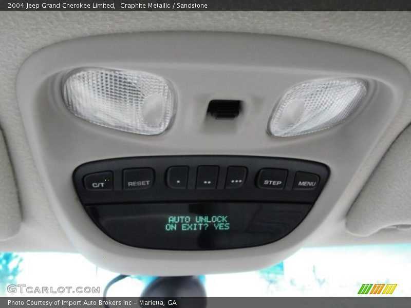 Graphite Metallic / Sandstone 2004 Jeep Grand Cherokee Limited