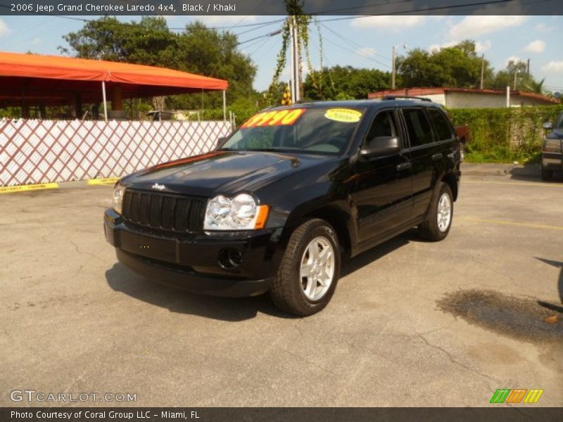 Black / Khaki 2006 Jeep Grand Cherokee Laredo 4x4