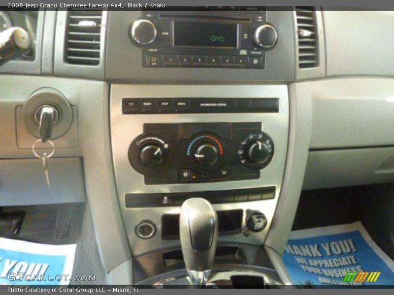 Black / Khaki 2006 Jeep Grand Cherokee Laredo 4x4