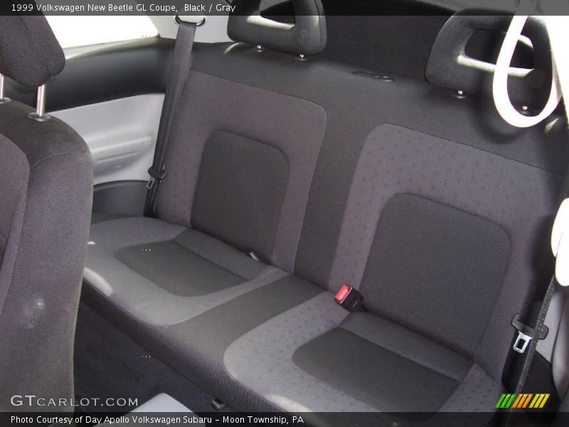 Black / Gray 1999 Volkswagen New Beetle GL Coupe