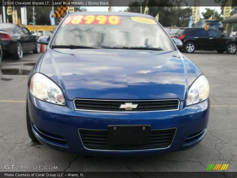 Laser Blue Metallic / Ebony Black 2006 Chevrolet Impala LT