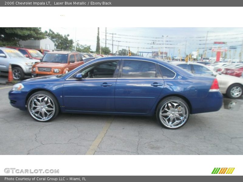 Laser Blue Metallic / Ebony Black 2006 Chevrolet Impala LT