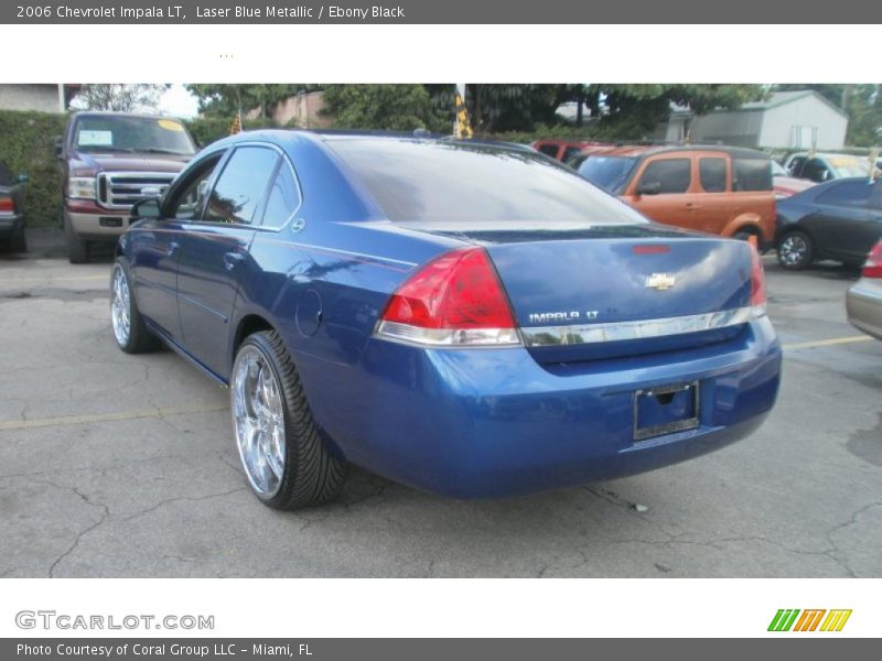 Laser Blue Metallic / Ebony Black 2006 Chevrolet Impala LT