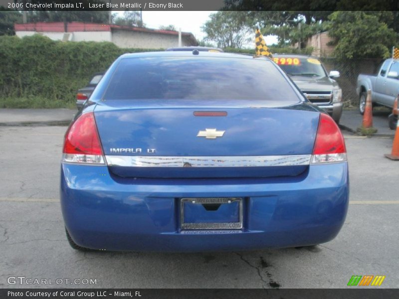 Laser Blue Metallic / Ebony Black 2006 Chevrolet Impala LT
