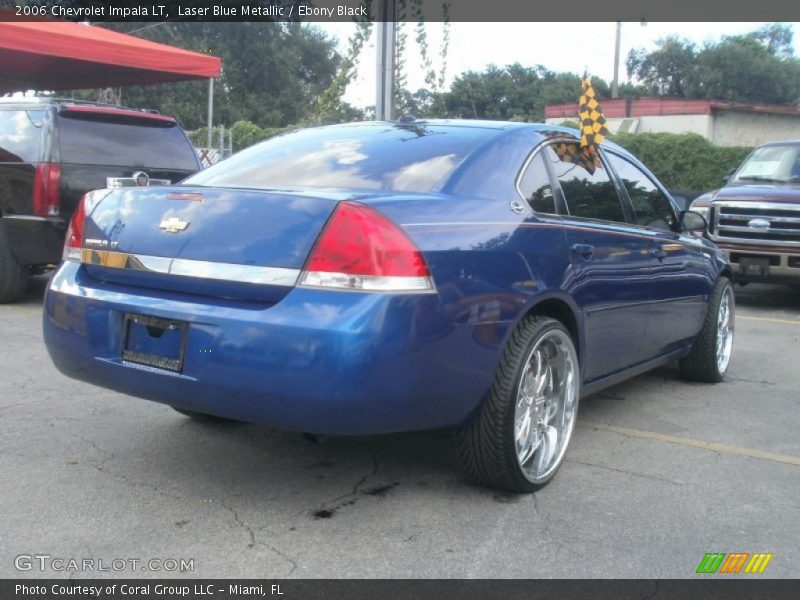 Laser Blue Metallic / Ebony Black 2006 Chevrolet Impala LT