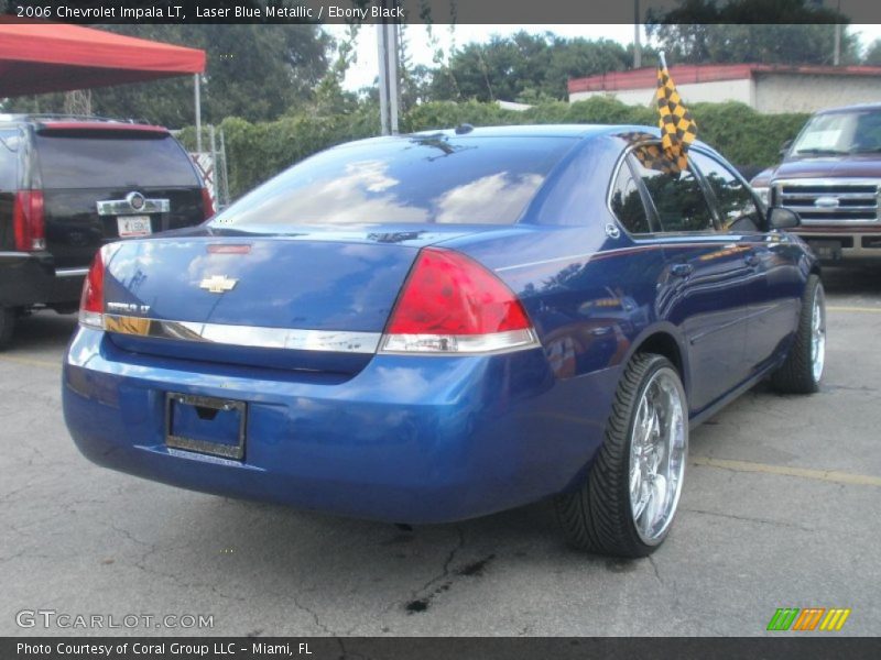 Laser Blue Metallic / Ebony Black 2006 Chevrolet Impala LT