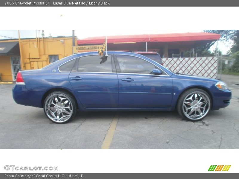 Laser Blue Metallic / Ebony Black 2006 Chevrolet Impala LT