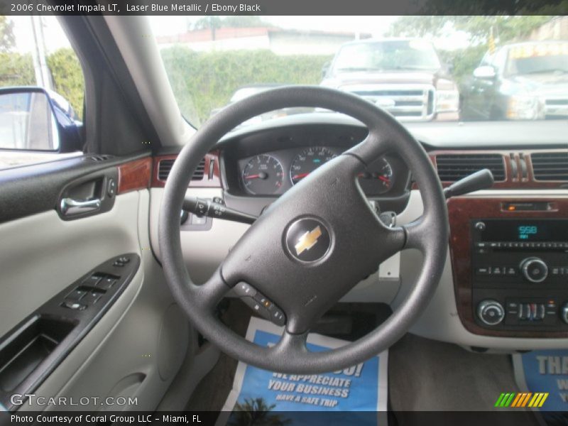 Laser Blue Metallic / Ebony Black 2006 Chevrolet Impala LT